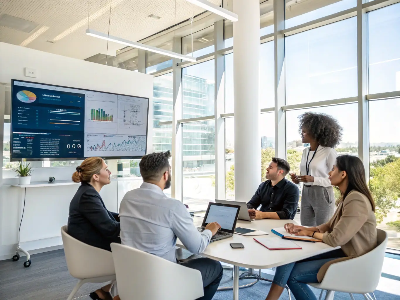 An engaging image featuring a workshop session on cybersecurity at a tech conference in Durban, South Africa.